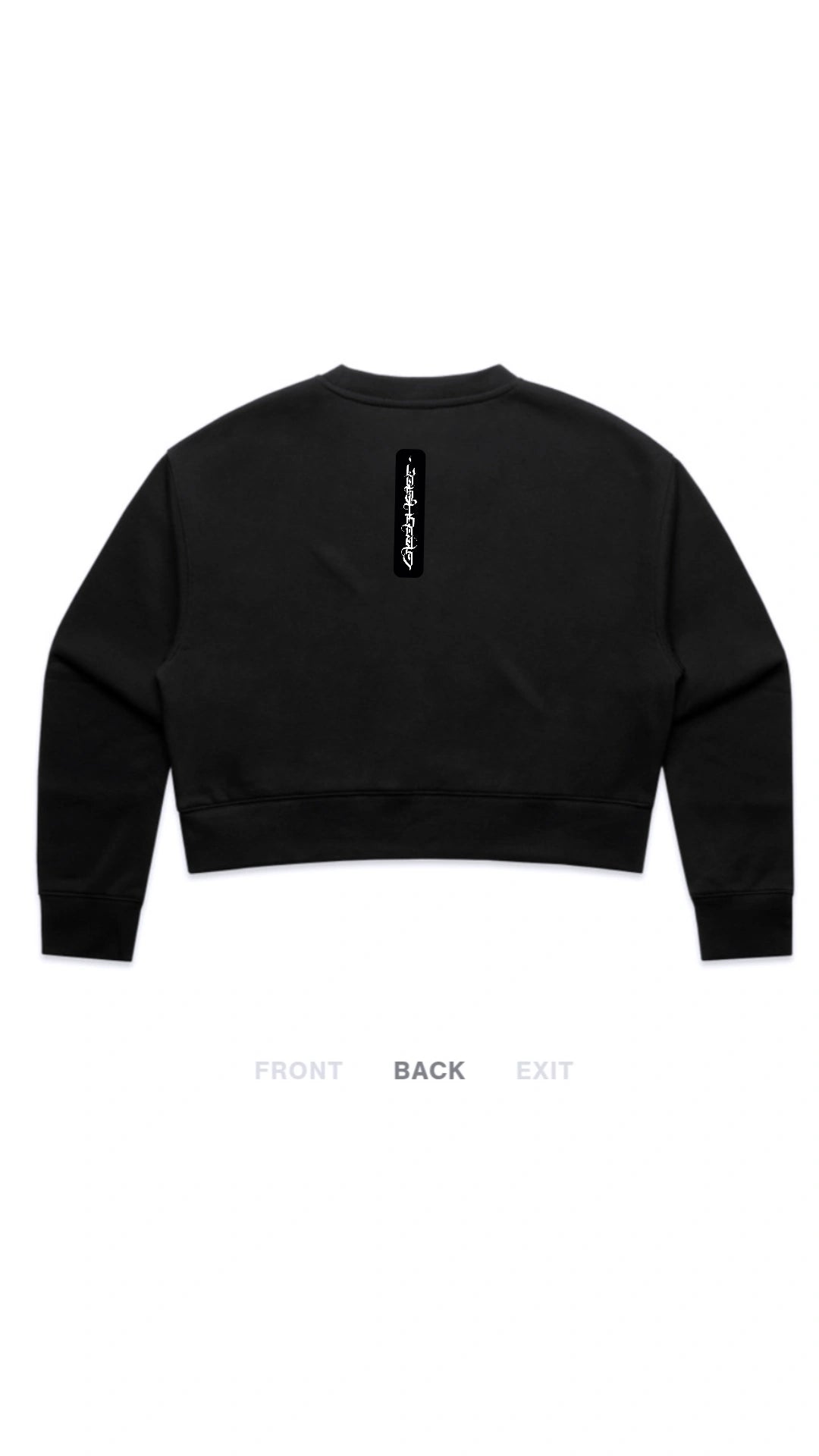 Outlines women's Crop Crew