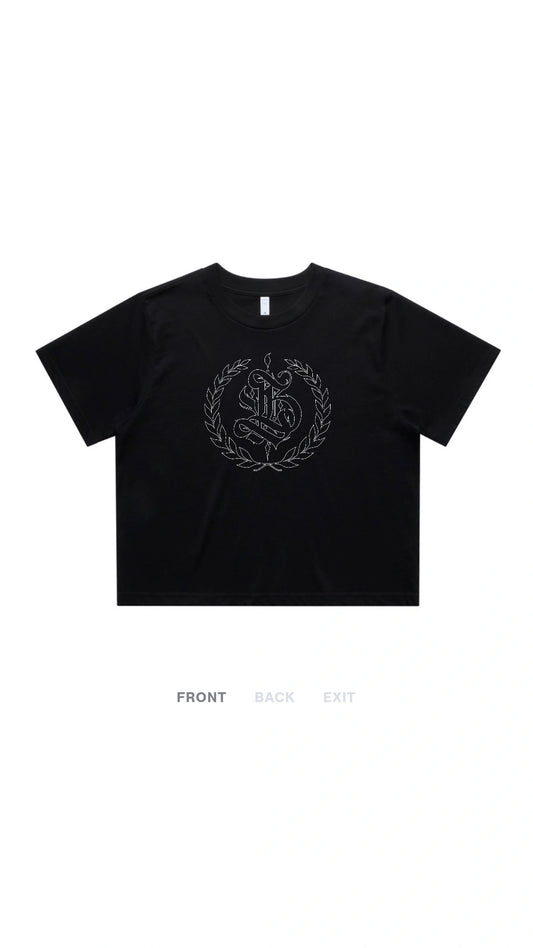 Outlines Women's Crop Tee
