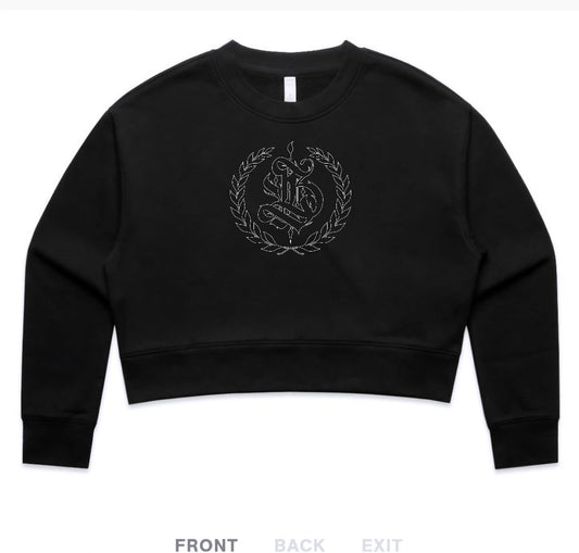 Outlines women's Crop Crew