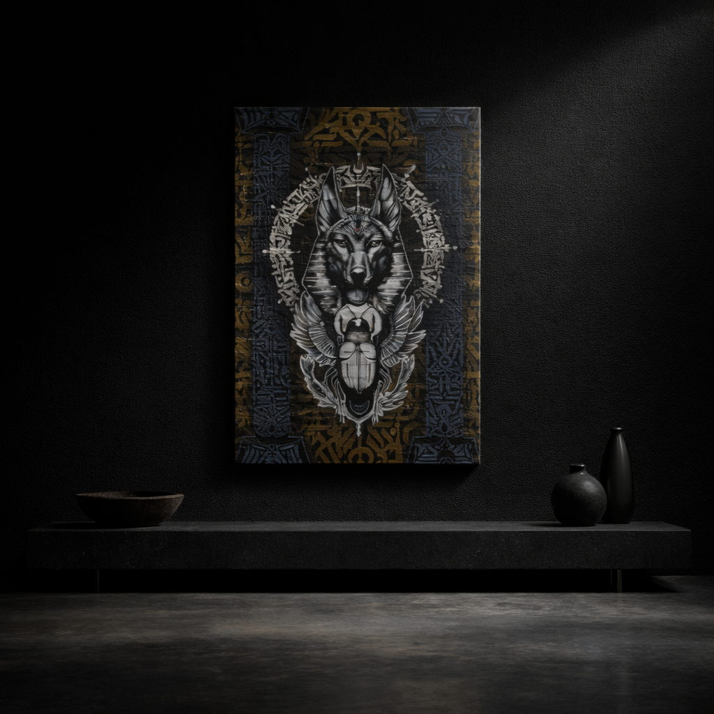 The Keeper of Passage original painting