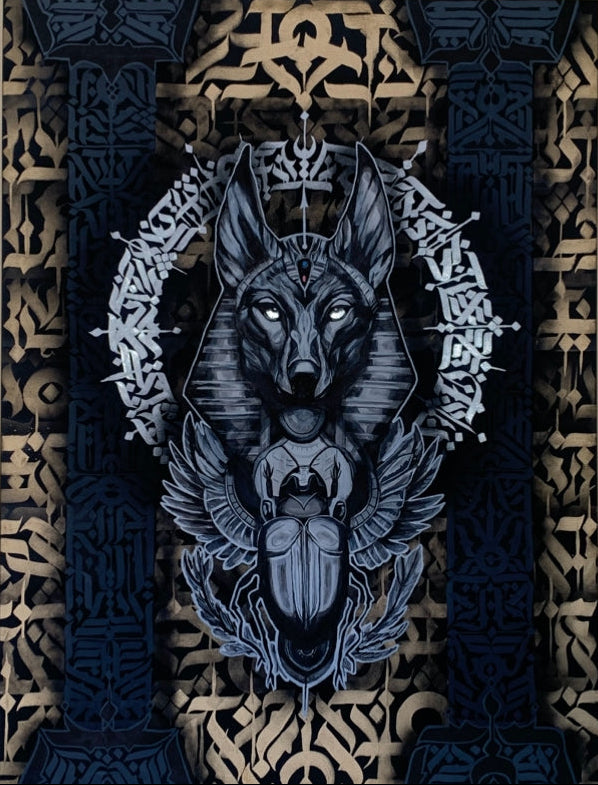 The Keeper of Passage original painting